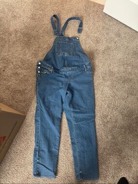 Isabel Maternity by Ingrid & Isabel Blue Denim Maternity Overalls